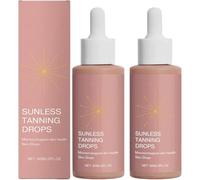 Sunless Tanning Drops, 2025 New Dolce Tan Love Drop, Zeria Tanning Drops U Drink, Enhancing Your Natural Skin Tone (2PC)