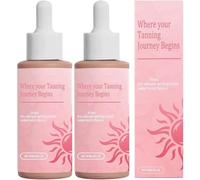 Sunless Tanning Drops, 2025 New Sunless Tanning Drops, Naturally Boost Melanin, Enhancing Your Natural Skin Tone for A Genuine, Without The Sun Damage (2 PCS)