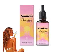 Sunless Tanning Drops, 2025 New Tanning Drops, Drops to Naturally Boost Melanin, Enhancing Your Natural Skin Tone for A Genuine, Quick Tanning, Sun-Kissed Glow, Without The Sun Damage, 60ml (1PC)
