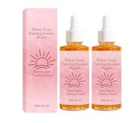 Sunless Tanning Drops,2026 Sunless Face and Body Tanning Drops,Enhances Natural Tan,Moisturizes Skin,Sun-Kissed Glow,No Streaks,Enhancing Natural Skin Tone for All Skin Types (2, pc)