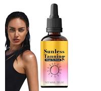 Sunless Tanning Drops, 60ml Drinkable Sunless Tanning Drops, 2025 New Oral Drink Bronzing Drop, Enhancing Your Natural Skin Tone for a Genuine, Sun-Kissed Glow