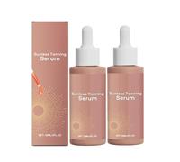 Sunless Tanning Drops, Drops for Natural Increase of Melanin, Liquid Tanning Drops, Natural Looking Tan, Maintain the Beautiful Shine (2 Pieces)
