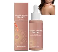 Sunless Tanning Drops for Body & Face - Self Tanner Drops to Naturally Boost Melanin, Enhance Natural Skin Tone & Achieve a Radiant Glow (1 Pack)