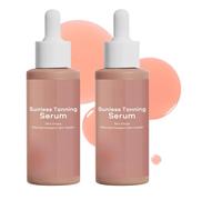 Sunless Tanning Drops,Melanin Drops,Herbal Tanning Moisturiser,Body Lotion for Self Tan,Gradual Tan Drop To Naturally Boost Melanin,Enhancing Your Natural Skin Tone,Not Drinkable (2pcs)