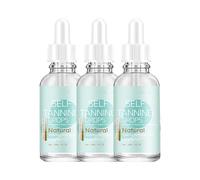 Sunless Tanning Drops,Moisturiser Summer Body Gradual Tan Oil,Self Tanning Drops for Enhances Natural Skin Tone,Quick Tanning Evenly Acting All Over The Body,No Sun Damage (3)