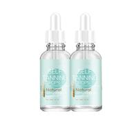 Sunless Tanning Drops,Moisturiser Summer Body Gradual Tan Oil,Self Tanning Drops for Enhances Natural Skin Tone,Quick Tanning Evenly Acting All Over The Body,No Sun Damage (2)