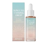 Sunless Tanning Drops, Nourishing Hydrating Self-Tanner Drops 60ml,Moisturizing Tanning Water,Gentle Beauty Lotion For Facial Body Leg Hand Arm Thigh Back For Facial Body Leg Hand Arm Thigh