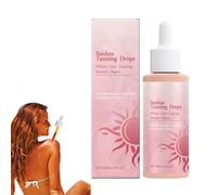 Sunless Tanning Drops, Quick Tanning Drops, Where Your Tanning Journey Begins, The Ultimate Tanning Boost Watermelon Flavour, Suitable for All Skin Types, 60ml (1PC)