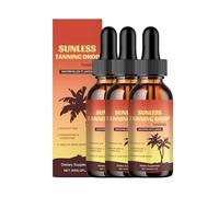 Sunless Tanning Drops, Self Tanning Drops for Natural-Looking Tan, Gradual Self-Tanners for Even Skin Tone,Body Gradual Tan Moisturizing Formula for All Skin Types without The Sun Damage (3)