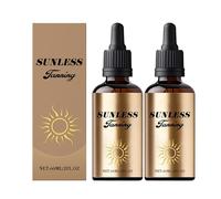 Sunless Tanning Drops, Self Tanning Drops Naturally Boost Melanin,Tans Moisturiser Without Sun, Enhances Natural Skin Tone, Unisex for All Skin Types 60ML (2)