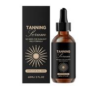 Sunless Tanning Drops Skin Tanning Liquid 60ml Face and Body Darkening with Gradual Glow Formula, Skin Care Solution with Compact Design, Natural Sun-Kissed, Beauty Preservation