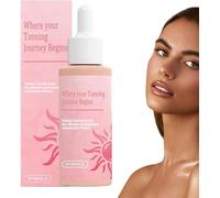 Sunless Tanning Drops, Sunless Tanning Drops To Drink, Sunless Tan Facial Serum, Face and Body Tan Drop for Enhancing Natural Skin Tone, Self Tanner for Face Natural Glow (1)