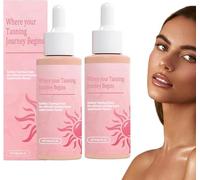Sunless Tanning Drops, Sunless Tanning Drops To Drink, Sunless Tan Facial Serum, Face and Body Tan Drop for Enhancing Natural Skin Tone, Self Tanner for Face Natural Glow (2)