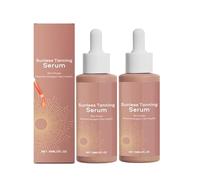 Sunless Tanning Drops, Sunless Tanning Drops To Drink, Sunless Tanning Facial Serum, Self Tanning Drops for Face, Self Tanner for Sunless Fake Tan & Natural Glow (2PCS)
