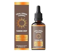 Sunless Tanning Drops, Tan Enhancer, Hydrating Supplement, Friendly Blend, Natural Color Support, Excellent for Beauty Regimens, Travel Use, Sunless Tanning Lifestyle