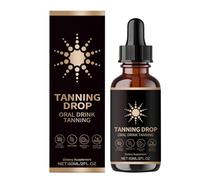 Sunless Tanning Drops To Drink, 60ML Sunless Oral Tanning Drops, Selfs Tannings Drinkable Tannings Oil Drop without Sun Damage, No Sun Required Selfs Tanners Face Body Drop, for All Skin Types
