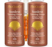 Sunless Tanning Drops To Drink Drinkable Sunless Tanning Drops | Drinkable Oral Formula, Moisturizing Bronzing Tanner, Face & Body, Sun-Kissed Glow for All Skin