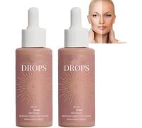 Sunless Tanning Drops To Drink, Drinkable Tanning Drops, 60ml Body Self-Tanners Enhances Natural Skin Tone (2Pcs)
