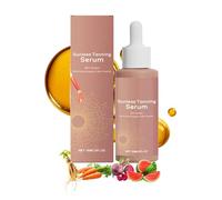 Sunless Tanning Serum with Skin Drops for Natural Glow - 60ml Gradual Self Tan Booster for Face and, Suitable for Sensitive Skin and Travel Size Use, Maintains Healthy Complexion with Easy