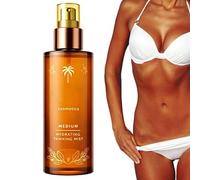 Sunless Tanning Spray - Instant Face Bronze Mist, Natural Glow Self Tanner with Nourishing Skin Botanicals, Streak Free Quick Drying Formula, Ideal for Vacation Beach and Summer Travel