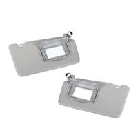 Sunlight Block Replacement For Koleos 2008 2009-2016 Car Roof Front Sun Visor Sunvisor With Makeup Mirror Light 964005494R 96401JY65A(1 Pair)