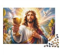 Sunlight Dove 1000 Pieces Mini Jigsaw Puzzle for Adults