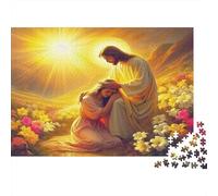 Sunlight Human Care 1000 Piece Jigsaw Puzzle Paper for Adults Flower Garden Scene Jigsaw Puzzle for Family Home Relaxation Gift 38x26cm/1000pcs