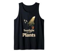 Sunlight is for Plants Goth Plant Lover Dark Botanical Gift Tank Top