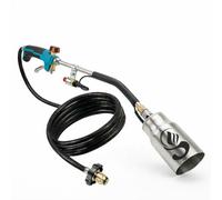 Sunlight Propane Torch with 14 Foot Hose, Adjustable 2,200,000 BTU Flame Thrower Self-Igniting Heavy Duty for Garden, Wood, Ice Melt, Snow, Stumps, Grill, X1