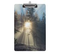 Sunlight Through The A4 Size Clipboard Funny Aesthetic Working Studying Letter Standard Clip Board 12.5×8.5 in Hardboard for School Classroom Kids Writing Drawing