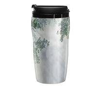 Sunlight Through The Forests Coffee Cup Travel Mug with Leakproof Lid Double Wall Tumbler Water Bottle 250ml