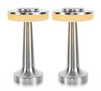 SUNLIGTGO Cordless Table Lamp, Portable LED Desk Lamp, Table Sensor Control Beside Lamps, Kids Night Light with Stepless Dimming & Charging Completed Tip Light & 3 Colors Changing