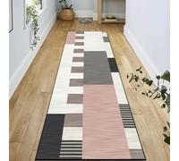 SUNLIMEI Runner Rugs for Hallway 65 x 250 cm Super Absorbent Long Soft Kitchen Runner Washable, Durable, for Living Room, Corridor, Door Entrances, E