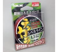 SUNLINE Fluorocarbon Line, Buttobi Tenkara Level, 98.4 ft (30 m), No. 4.5, Orange