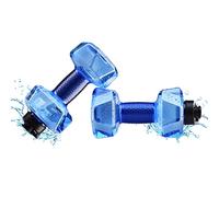 Sunlite Sports High Density EVA Foam Dumbbell Set,Water Weight,Swim Belt,Soft Padded,Water Aerobics,Aqua Therapy, Pool Fitness,Water Exercise,Swimming Aquatic Dumbbells Pool (blue)