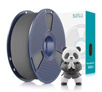 SUNLU 3D Printer Filament PLA Matte 1.75mm, Neatly Wound Filament, Smooth Matte Finish, Print with 99% FDM 3D Printers, 1kg Spool (2.2lbs), 330 Meters, Matte Grey