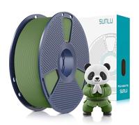 SUNLU 3D Printer Filament PLA Matte 1.75mm, Neatly Wound Filament, Smooth Matte Finish, Print with 99% FDM 3D Printers, 1kg Spool (2.2lbs), 330 Meters, Olive Green