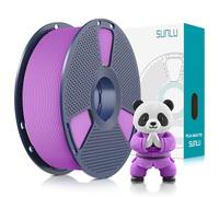 SUNLU 3D Printer Filament PLA Matte 1.75mm, Neatly Wound Filament, Smooth Matte PLA Finish, Print with 99% FDM 3D Printers, 1kg Spool (2.2lbs), 330 Meters, Matte Purple