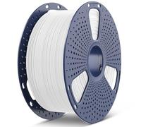 SUNLU 3KG PLA Plus 2.0 High Speed 3D Printer Filament, Large Spool Filament PLA+ 1.75mm for Big Projects, No Frequent Filament Changes, Dimensional Accuracy +/- 0.02mm, (3KG Spool, White)