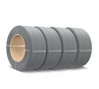 SUNLU 500g PLA Refill Filament 1.75mm, Refill PLA 3D Printer Filament Suitable for Bambu Lab Filament and SUNLU Reusable spools, Dimensional Accuracy +/- 0.02 mm, 0.5kg per Spool, 4 Pcs, 4 Grey