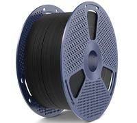 SUNLU 5KG PLA Matte 3D Printer Filament 1.75mm, Large Spool PLA Filament for Big Projects, No Frequent Filament Changes, Dimensional Accuracy +/- 0.02mm, (5KG Spool, Black)