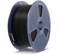 SUNLU 5KG PLA Plus 3D Printer Filament 1.75mm, Large Spool Filament PLA+ for Big Projects, No Frequent Filament Changes, Dimensional Accuracy +/- 0.02mm, (5KG Spool, Black)