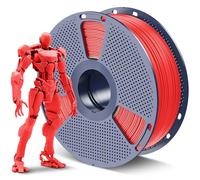 SUNLU ABS Filament 1.75mm 3D Printer Filament, Highly Resistant Durable, Heat Resistance, Excellent Toughness, Compatible with 99% FDM 3D Printers, 1kg Spool (2.2lbs), 390 Meters, ABS Red