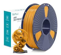 SUNLU ABS Filament 1.75mm, High Heat Resistant 3D Printer Filament for Reliable Functional 3D Printing, High Strength, Impact Resistant, Durable, Fits for Most FDM 3D Printers, 1kg Spool, Gold