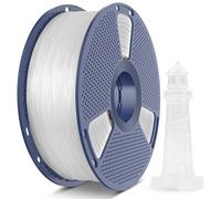 SUNLU ABS Filament 1.75mm, High Strength 3D Printer Filament, High Temperature Resistance 3D Printing Filament 1.75mm, 1KG Spool, abs Transparent