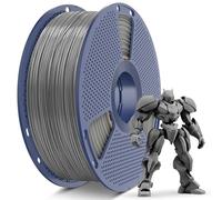 SUNLU ABS Filament 1.75mm, High Strength 3D Printer Filament, High Temperature Resistance 3D Printing Filament 1.75mm, 1KG Spool, abs Gray