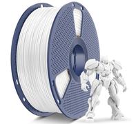 SUNLU ABS Filament 1.75mm, High Strength 3D Printer Filament, High Temperature Resistance 3D Printing Filament 1.75mm, 1KG Spool, abs White