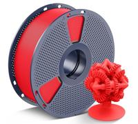 SUNLU ASA Filament 1.75mm, UV/Rain/Heat Resistant Tough 3D Printer Filament, Great for Printing Outdoor Functional Mechanical Parts, 1kg Spool (2.2lbs), ASA Red