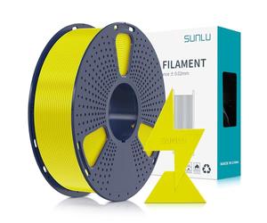 SUNLU High Speed 1.75mm PLA Filament, Up to 600mm/s Fast Printing, Rapid HS-PLA, Dimensional Accuracy +/- 0.02mm, 1KG Yellow