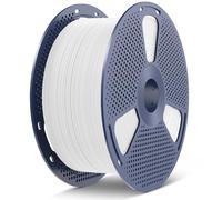 SUNLU Large Spool PLA Filament 5KG, Big Roll 3D Printer Filament, Neatly Wound PLA Filament 1.75mm, Individually Vacuum Packed, Fit Most FDM Printer. (5KG White)